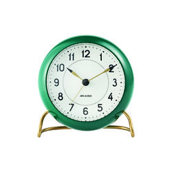Station Table Watch, green, Arne Jacobsen Clocks