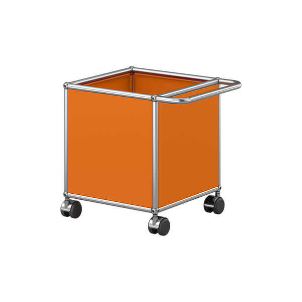 USM Haller | Model M53 | Pure Orange | Storage Box, USM Haller