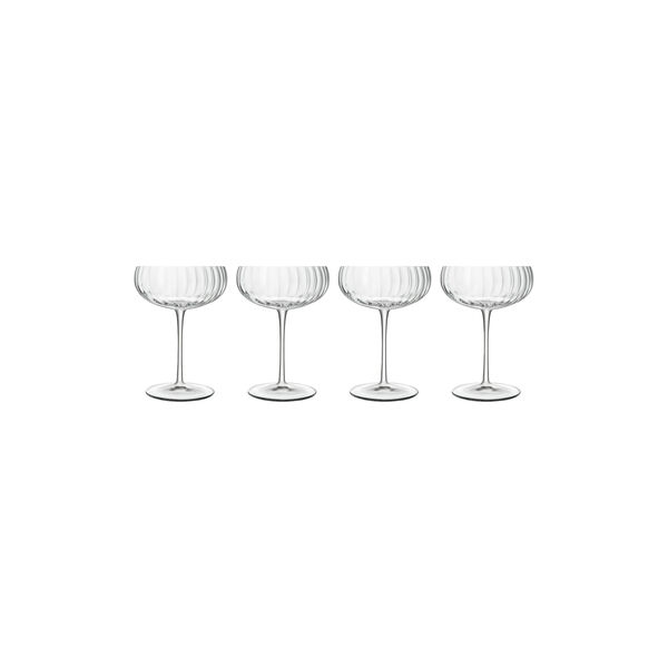 Optica Champagne Bowl 4 pcs Optica Champagne Bowl 4 pcs, Luigi Bormioli