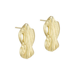 Caro earrings, gold plated, Pure by Nat