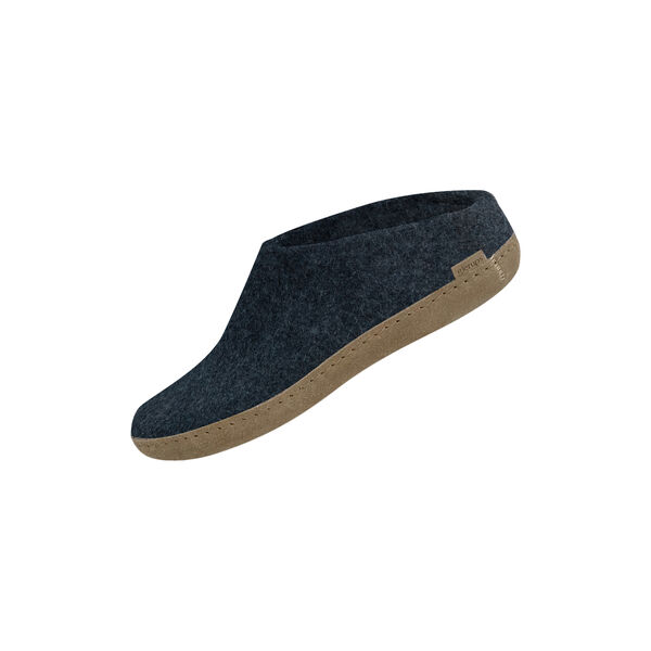 Felt Slippers, denim Felt Slippers, denim, Glerups