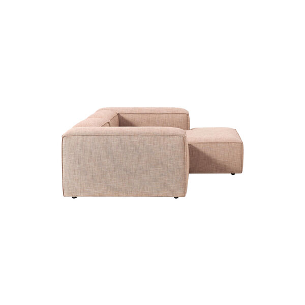 Lennon Modular Corner Sofa, linen blend rust, Westwing Collection