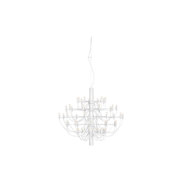 2097/50 LED Suspension Lamp, matt white, Flos