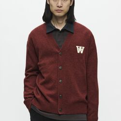 WWTay Cardigan, decadent chocolate melange, Wood Wood