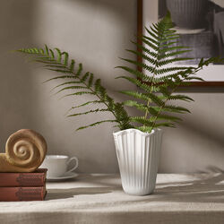 Hammersh&oslash;i Unfold Vase, white, K&auml;hler