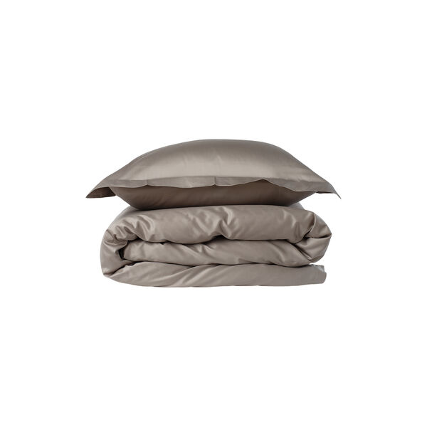 Sateen Woven Bed Linen, light grey Sateen Woven Bed Linen, light grey, Geismars Væverier