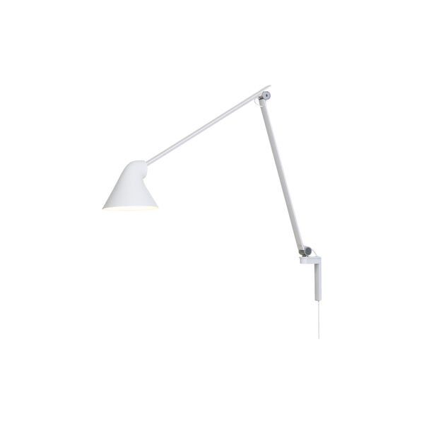 NJP Long Wall Lamp, white, Louis Poulsen