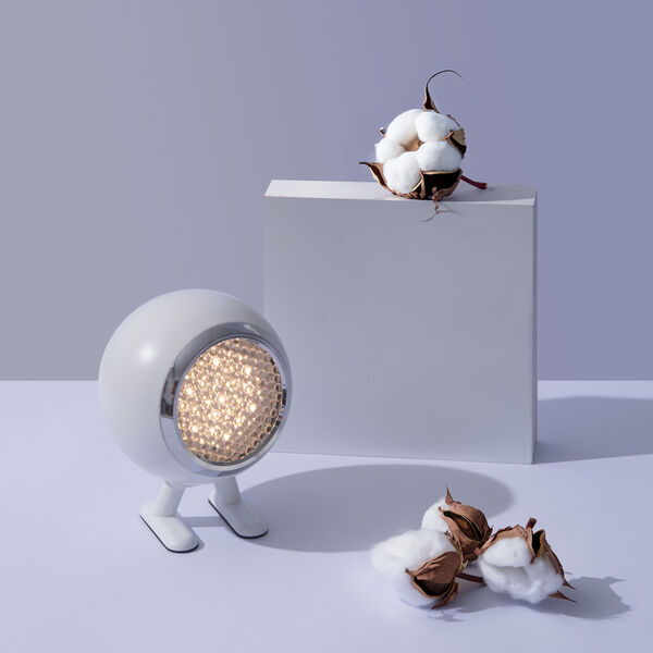 Norbitt LED  Rechargeable Lamp, cotton white, Mr. Wattson