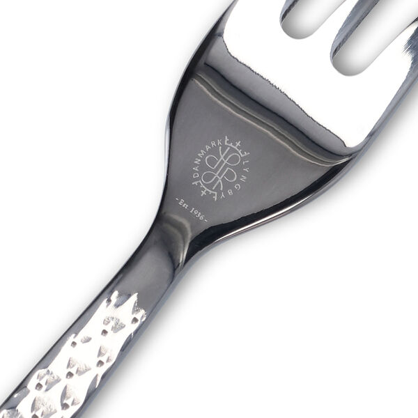 Rhombe Cake fork 4 pcs., Lyngby Porcel&aelig;n