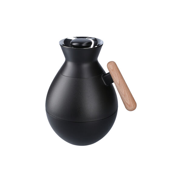 Rosendahl Stay warm thermos jug round, black, Rosendahl