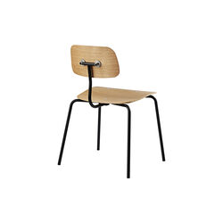 KEVI&reg; 2060 Stacking Chair, oak/black, Montana Furniture