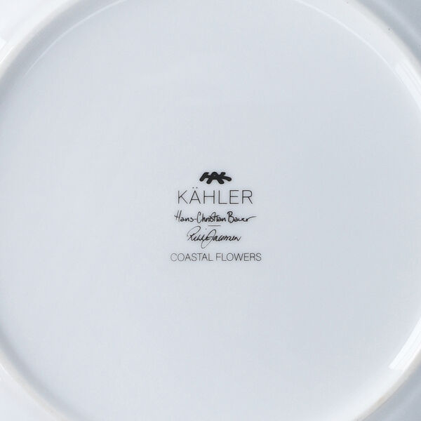 Hammersh&oslash;i Summer Plate &Oslash; 22 cm, coastal flower, K&auml;hler