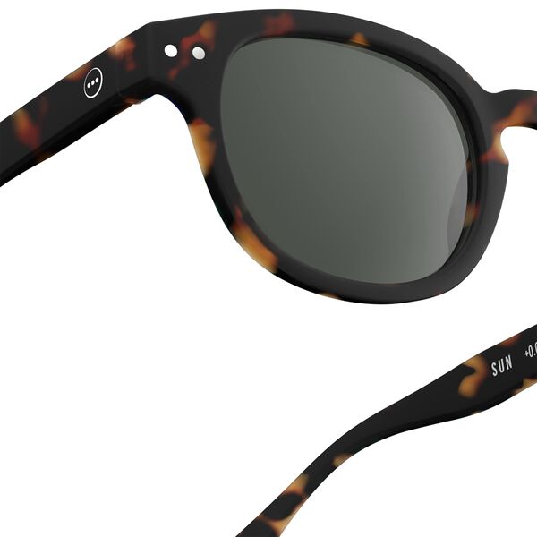 #C SUN Sunglasses, tortoise #C SUN Sunglasses, tortoise, IZIPIZI
