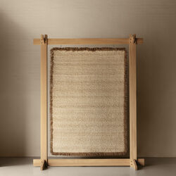 Soft Outline Rug, beige, Linie Design