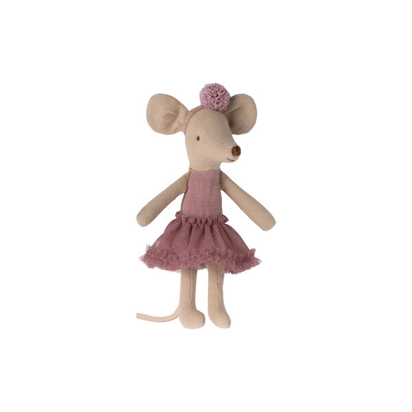Big Sister Ballerina Mouse, heather, Maileg