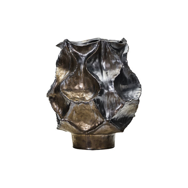 HDWaves Vase, antique metallic, House Doctor