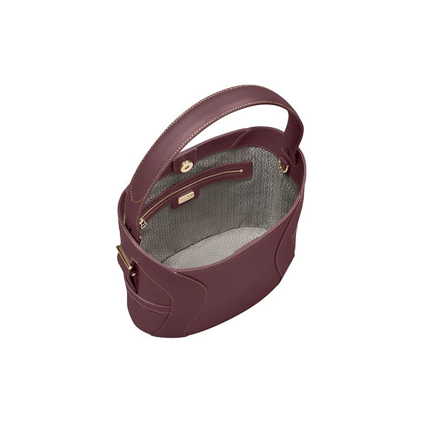 Deborah Hobo Bag M, port red, Aigner