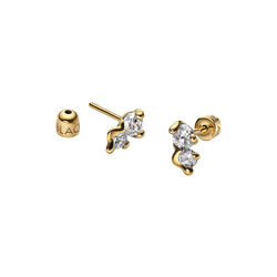 Arctic Stud Small, gold, Maria Black