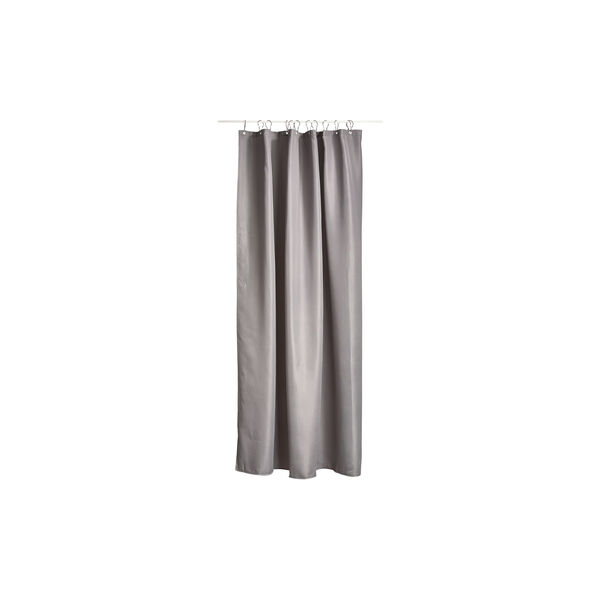 Lux Shower Curtain, grey Lux Shower Curtain, grey, Zone Denmark