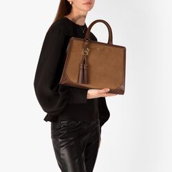 Cybill Handbag | Saddle Brown, Aigner