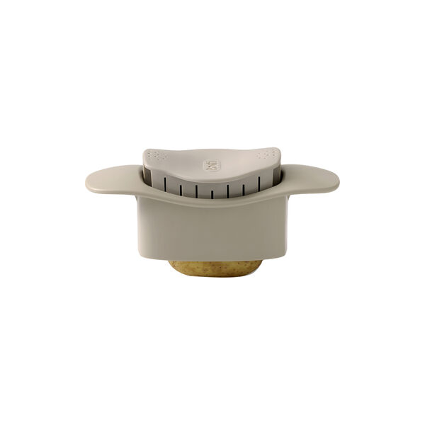 Hasselback cutter, humus, Rosti