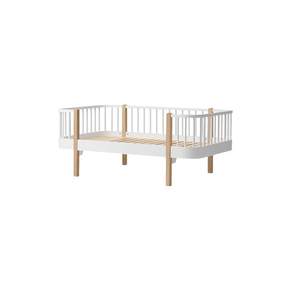 Wood Original Junior Day Bed 90x160 cm, white/oak, Oliver Furniture