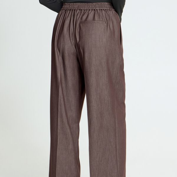 IHJUMI Trousers, coffee bean melange, ICHI