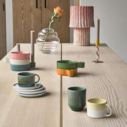 Styles Espresso Cup 2 pcs, yellow/cream, Villa Collection