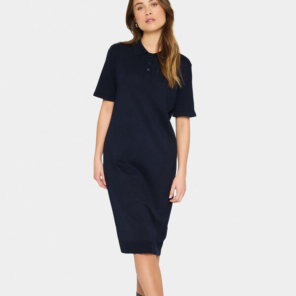 MilaSZ Polo SS Dress, night sky, Saint Tropez