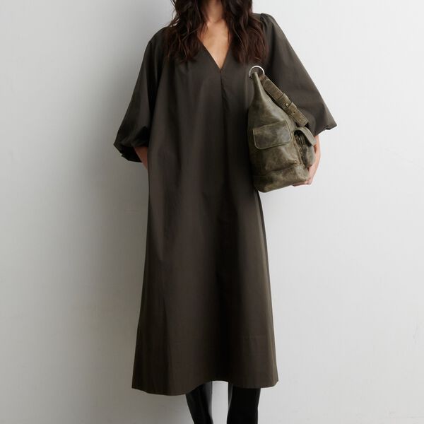 Viana Dress, black olive, Second Female