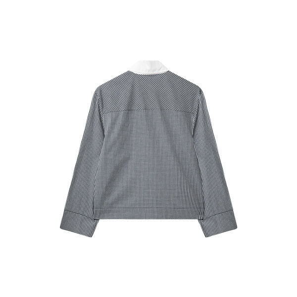 BL-ALDINA YD 1 Shirt, navy combi, Blanche CPH