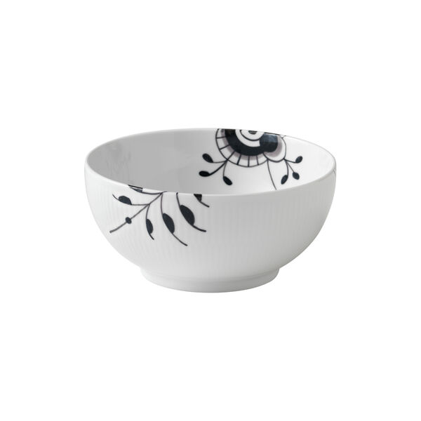 Black Fluted Mega Bowl 110 cl, Royal Copenhagen
