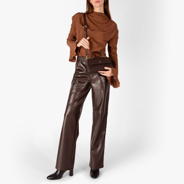 Delia Crossbody Bag | Soil Brown, Aigner