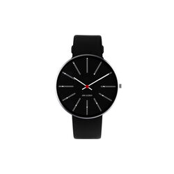 Bankers Wrist Watch, black, Arne Jacobsen Watches
