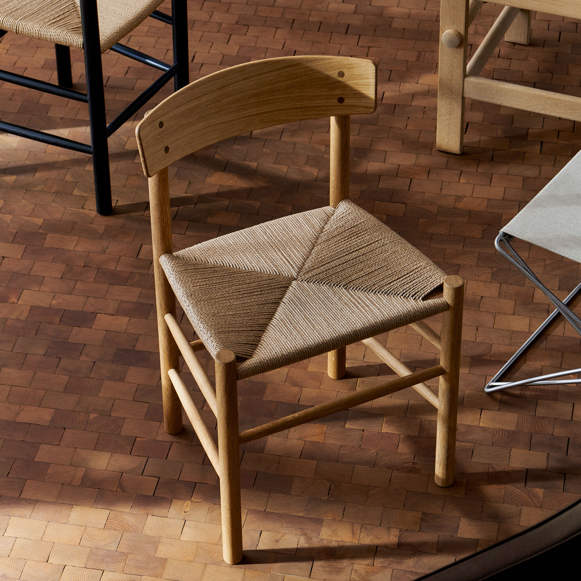 J39 Mogensen Chair soap treated oak natural