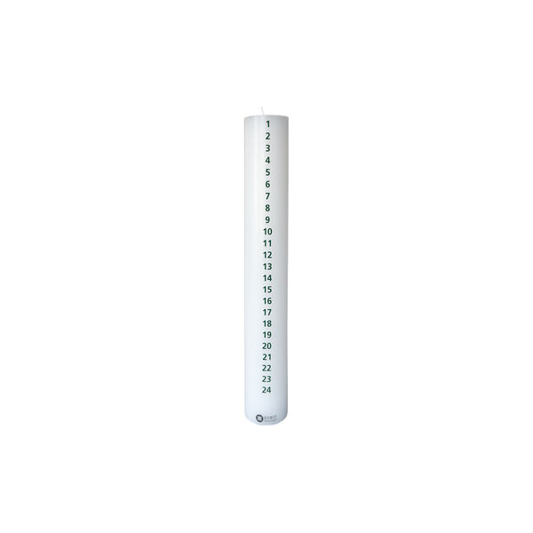 December Candle | H 40 | Moss green, Kunstindustrien