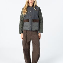 Jacket with courderoy detail, mix, Coster Copenhagen