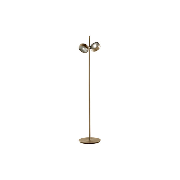 ORBIT Floor Lamp, brass, LIGHT-POINT