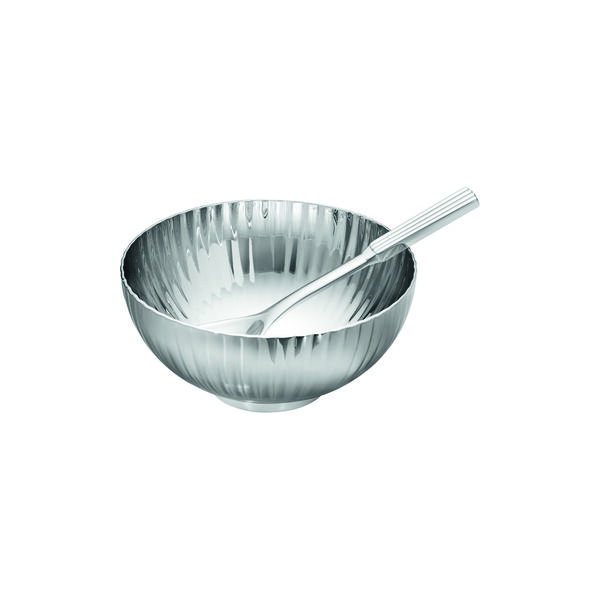 Bernadotte Salt Cellar & Spoon, Georg Jensen