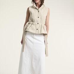 Jinzu long skirt, white, BITTE KAI RAND