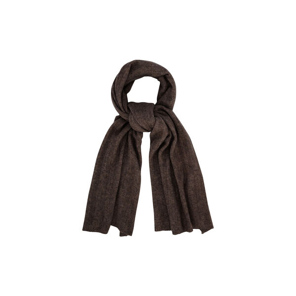Hannah Scarf, dark brown, CARE BY ME