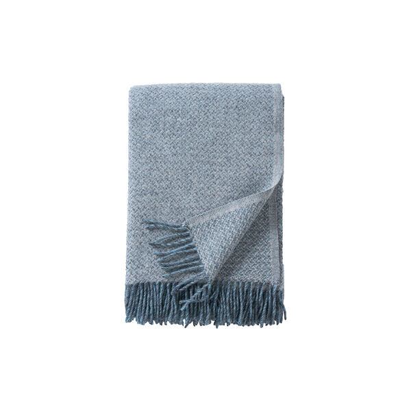 Vito Throw, lead blue, Klippan Yllefabrik