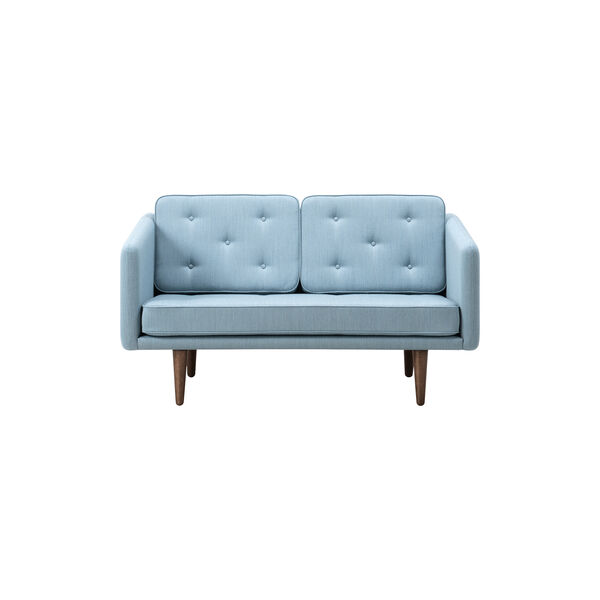 FF2002 No. 1 Sofa 2P 143 cm,mood 3103/smoked oak stained, Fredericia Furniture