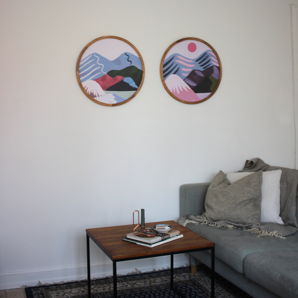 Pink Sun Purple Sea, Papirværk