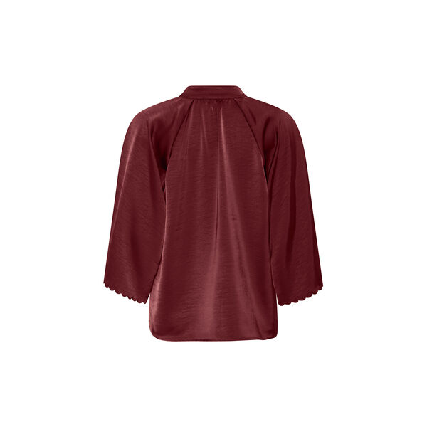 BeckiaBBWinny blouse, burgundy BeckiaBBWinny blouse, burgundy, Bruuns Bazaar