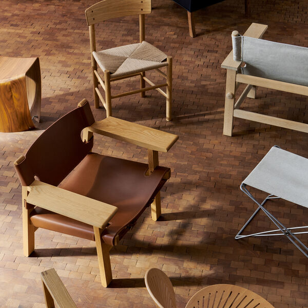 2226 The Spanish Chair, cognac/oiled oak, Fredericia Furniture