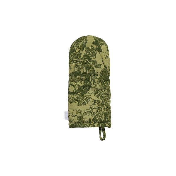 Moomin oven glove Mysterious Forest, green, Moomin Arabia