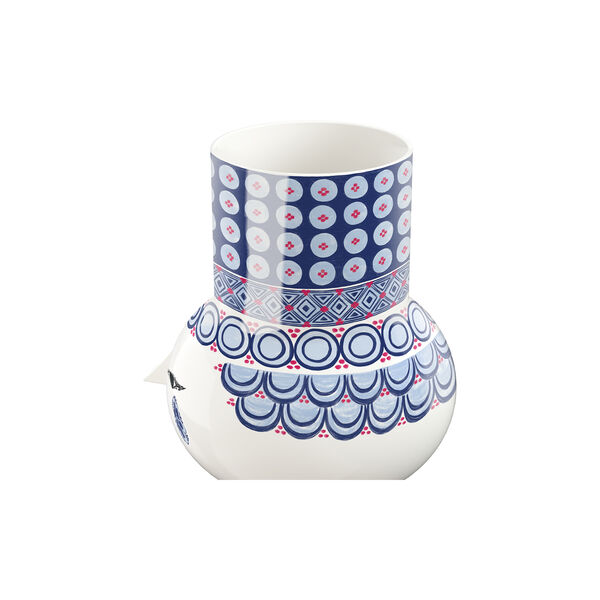 Olga Vase, blue, Bjørn Wiinblad