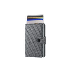 Miniwallet, carbon cool grey, Secrid
