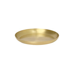 Basho Tray Round, brass, Ferm Living